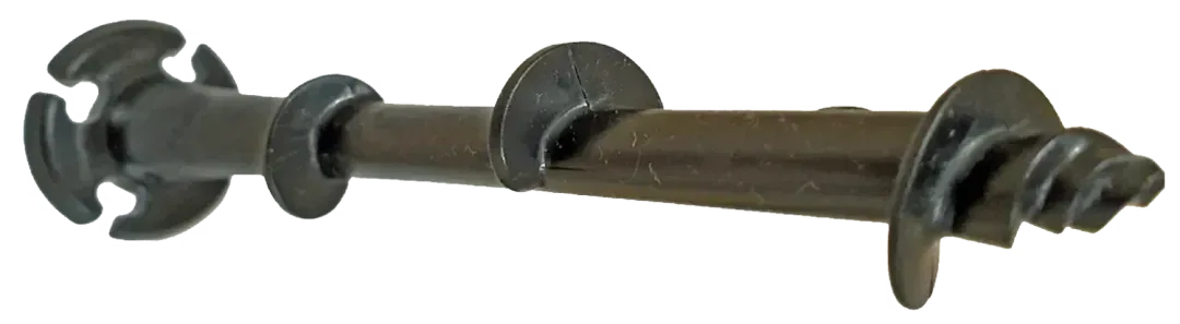 One NZ Made Tough Twist-N-Grip Earth Screw In Peg